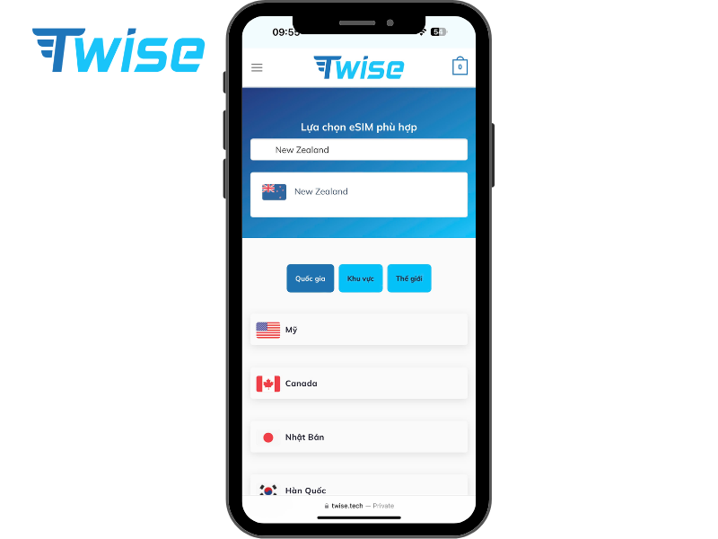 Tìm kiếm gói eSIM New Zealand phù hợp với nhu cầu của bạn