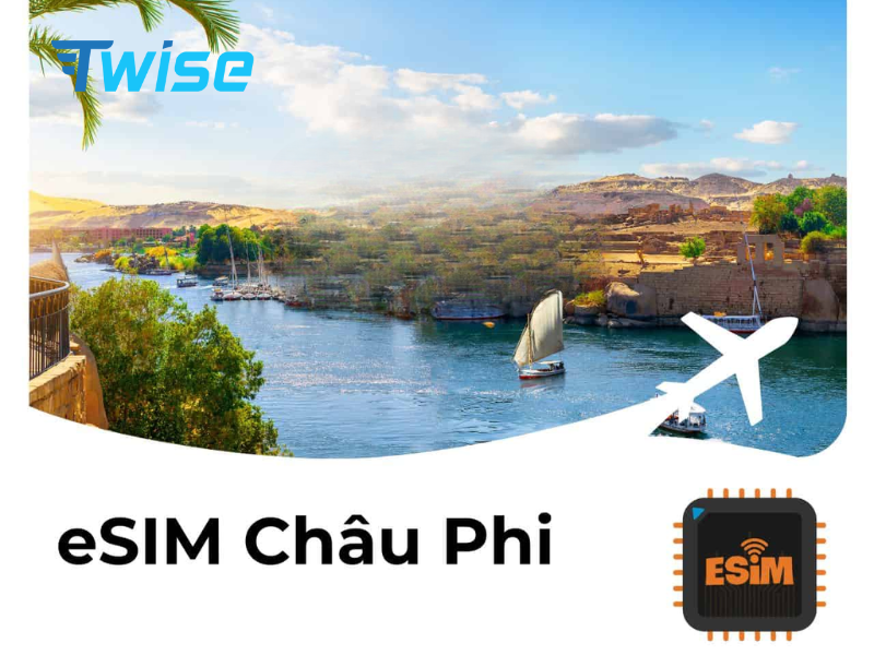Lợi ích khi sử dụng eSIM Châu Phi