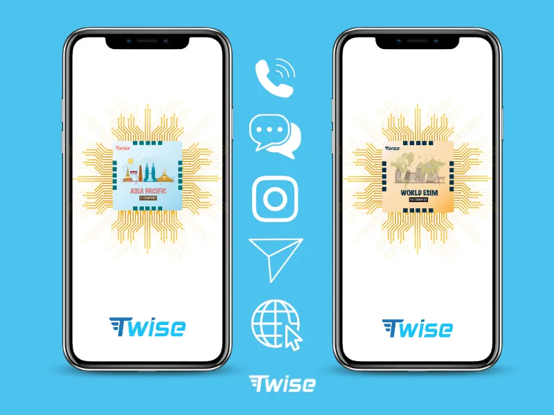 Các gói cước eSIM hiện có tại Twise mà bạn có thể sử dụng khi đến Qatar