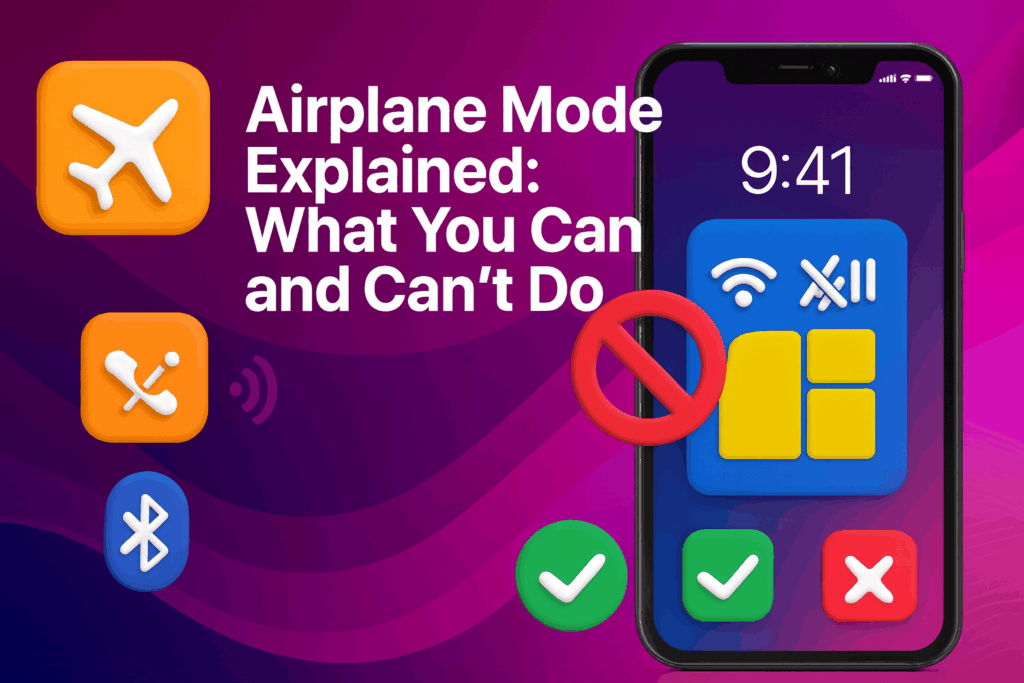 Turn on Airplane Mode Explained: What You Can and Can’t Do