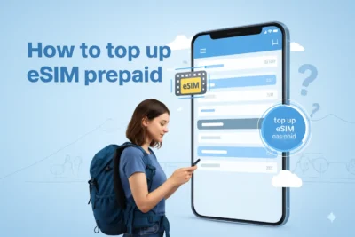 How to top up eSIM prepaid