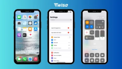 turn on airplane mode on iPhone