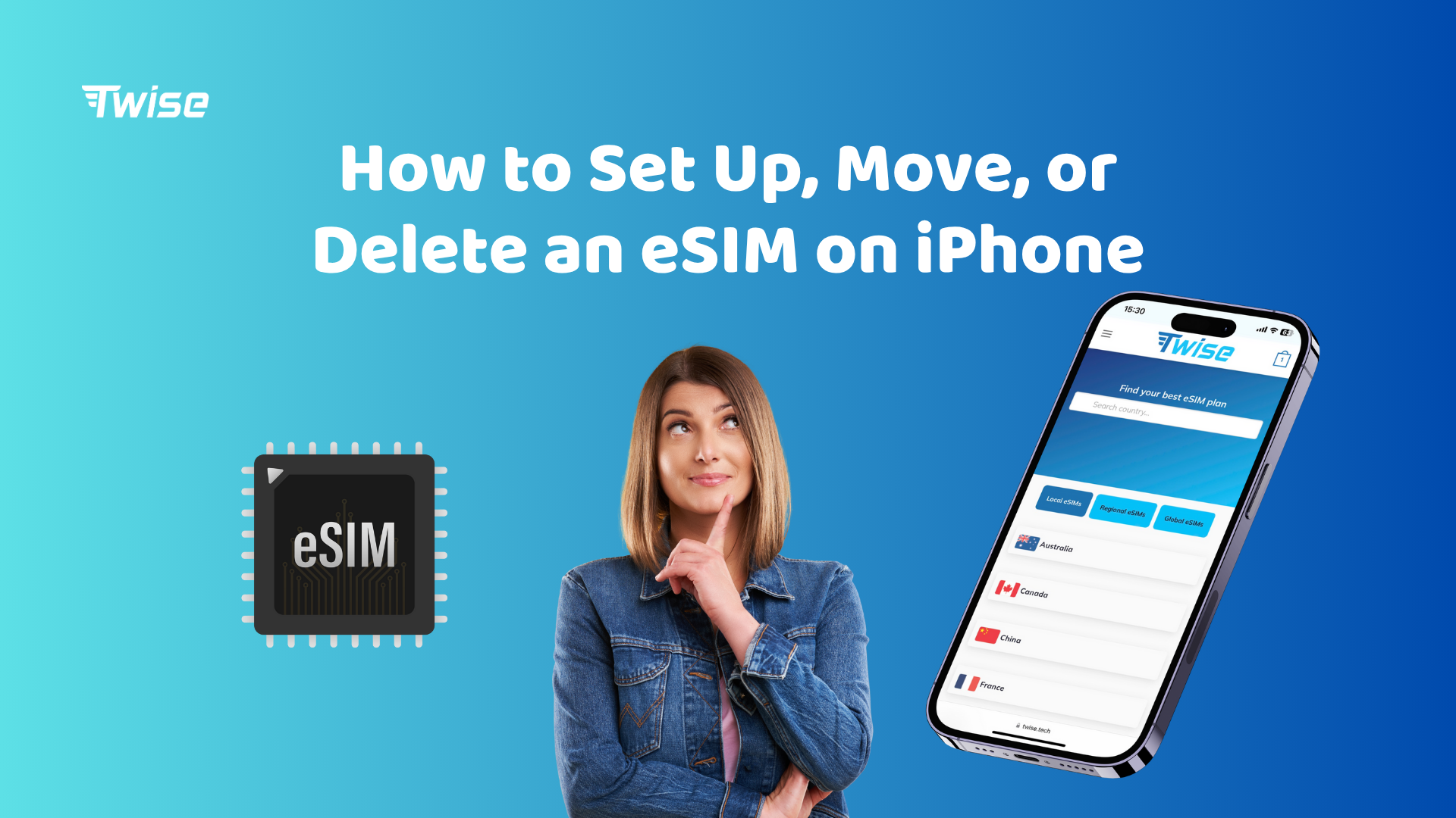 How to setup esim on iphone