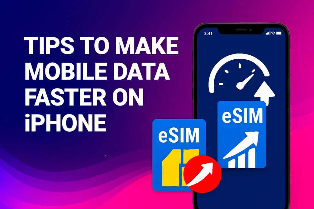 make mobile data faster