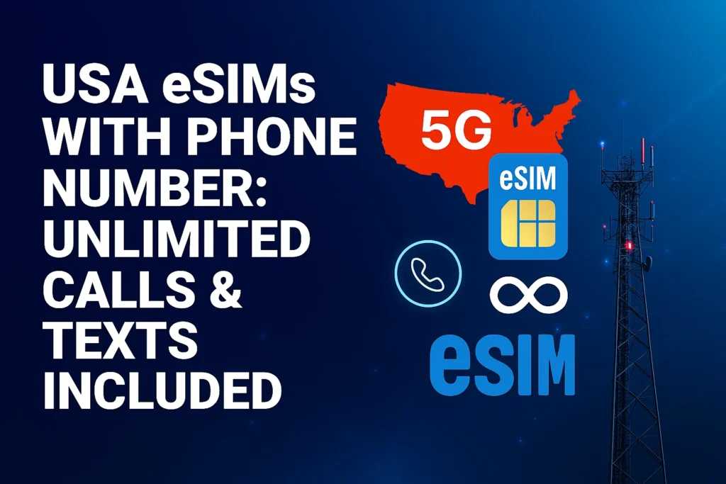 esim usa phone number