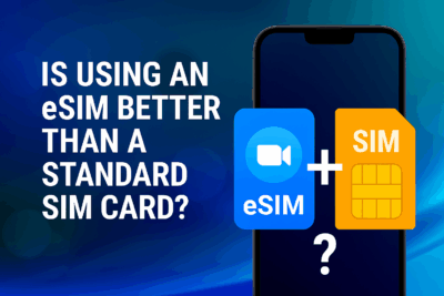 using an eSIM