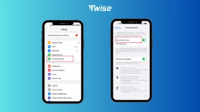 esim support hotspot sharing on iPhone