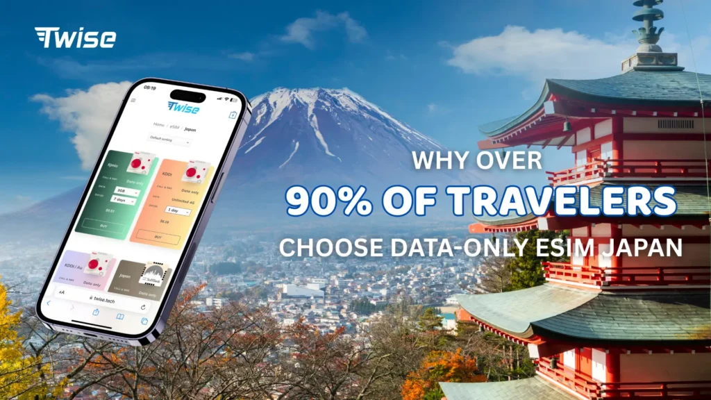 japan data only esim
