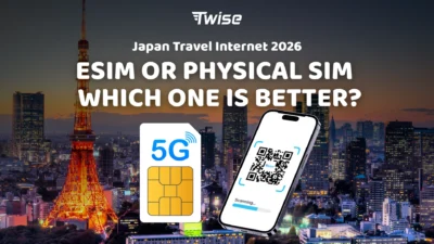 esim or physical sim japan