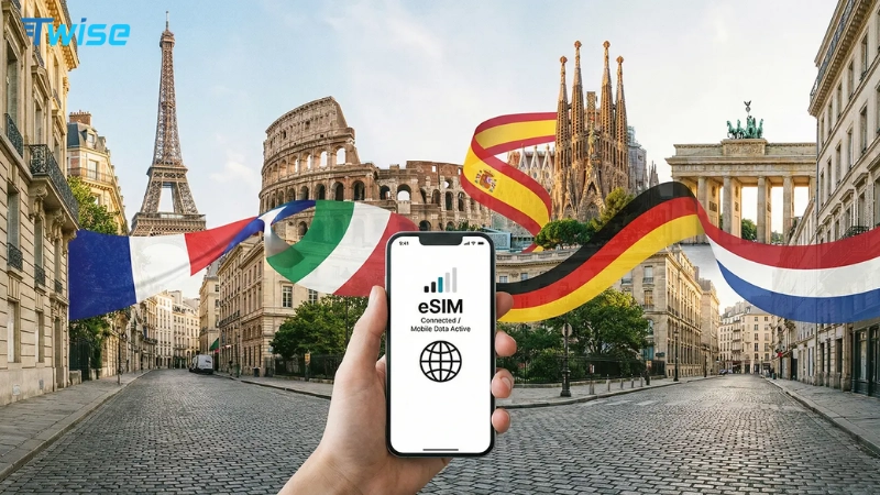 10GB eSIM Europe