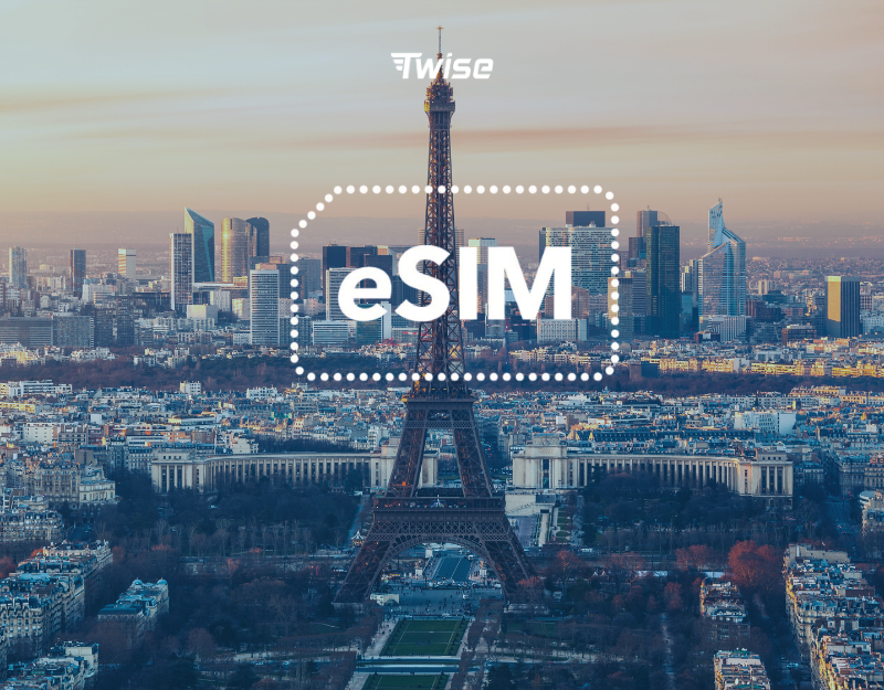 Why Choose eSIM France from Twise?