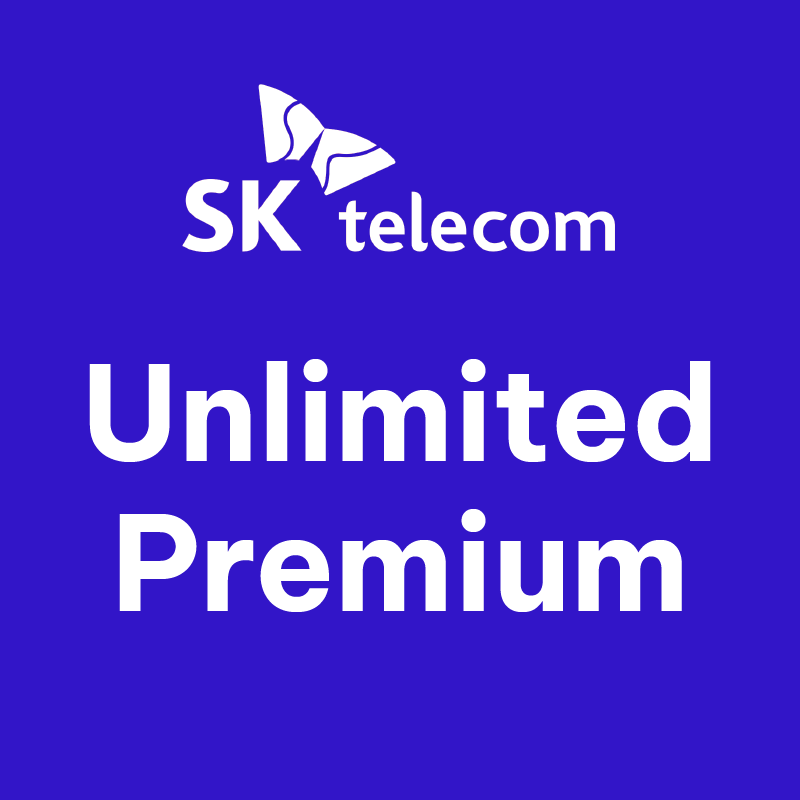 South Korea Local eSIM SKT – Unlimited 5G/4G – Data Plan