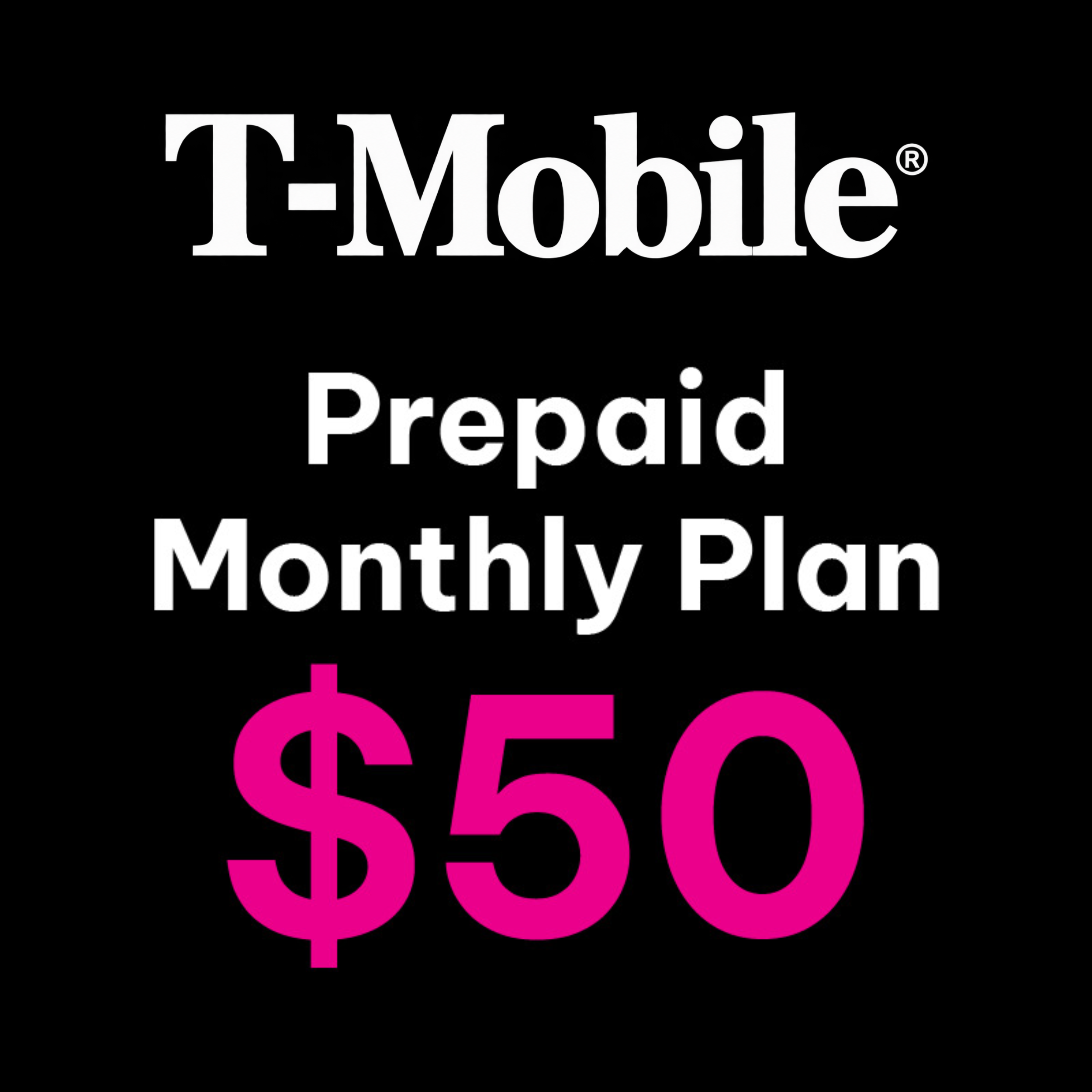 USA T-Mobile Long-Term eSIM – Prepaid $50 Plan