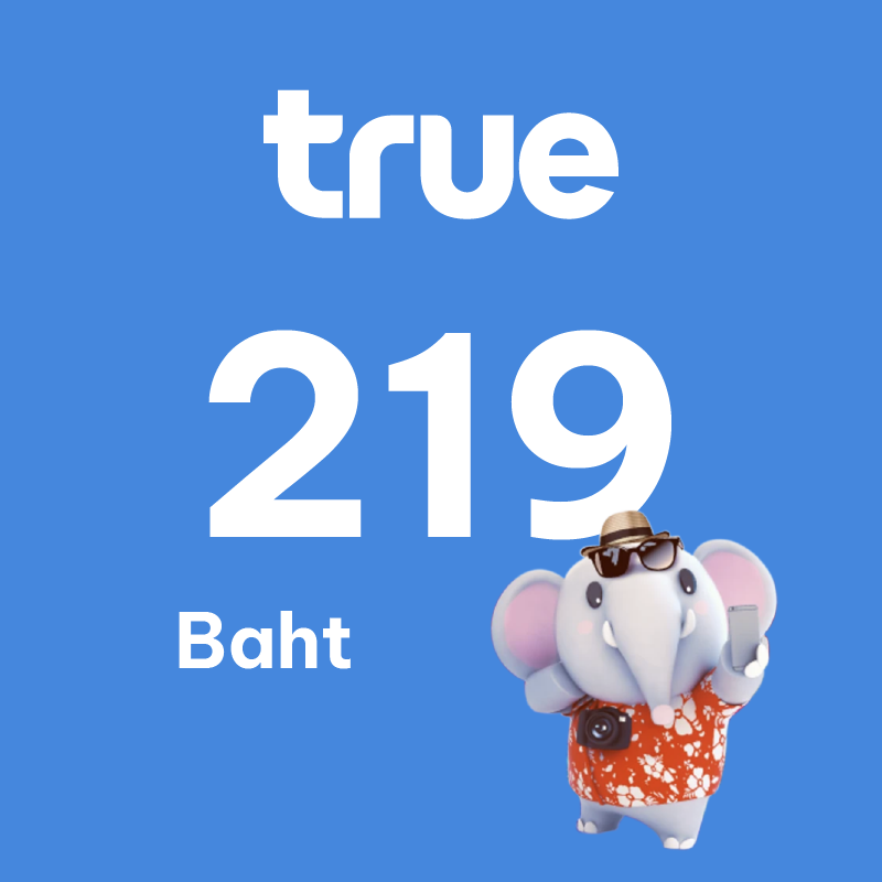 eSIM du lịch Thái Lan TRUE gói 219 Baht - eSIM nội địa