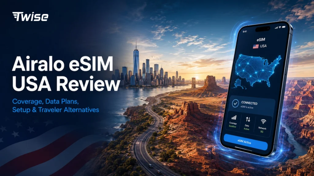 Airalo eSIM USA Review: Coverage, Data Plans, Setup & Traveler Alternatives