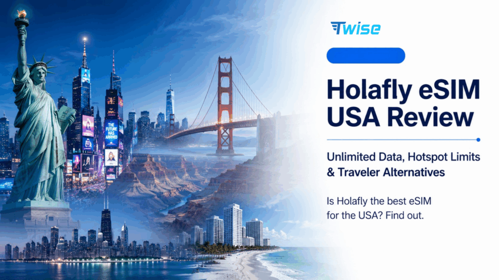 Holafly eSIM USA Review: Unlimited Data, Hotspot Limits & Traveler Alternatives