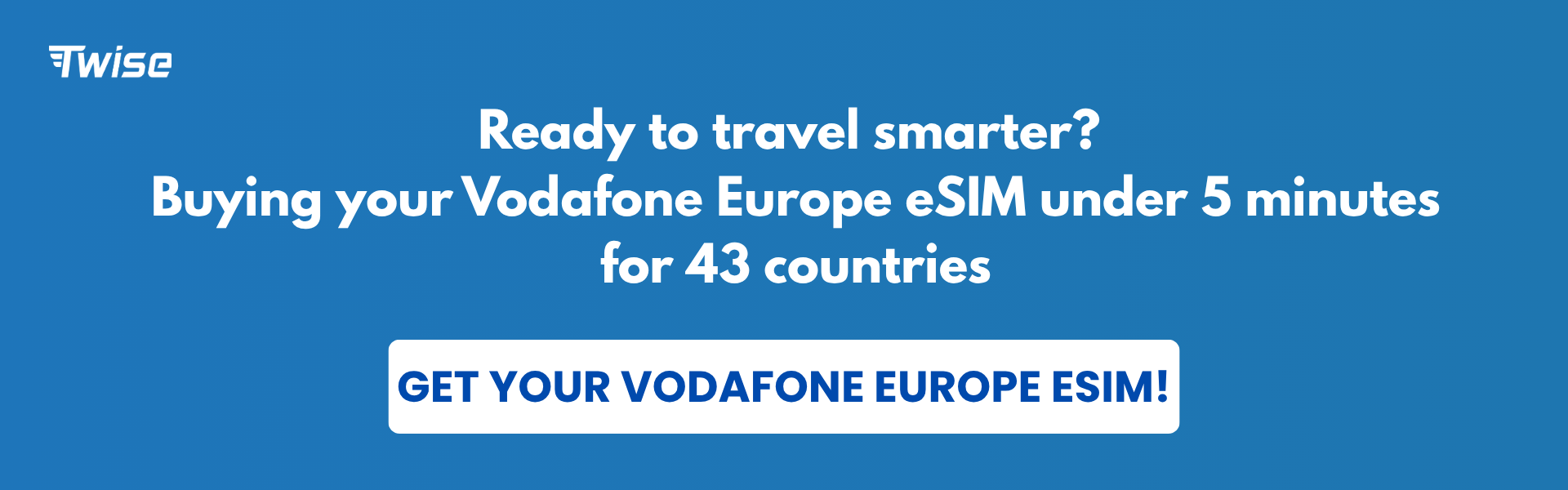 Vodafone eSIM Europe