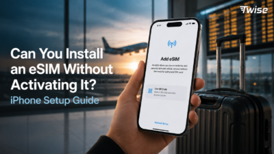 install esim without activating