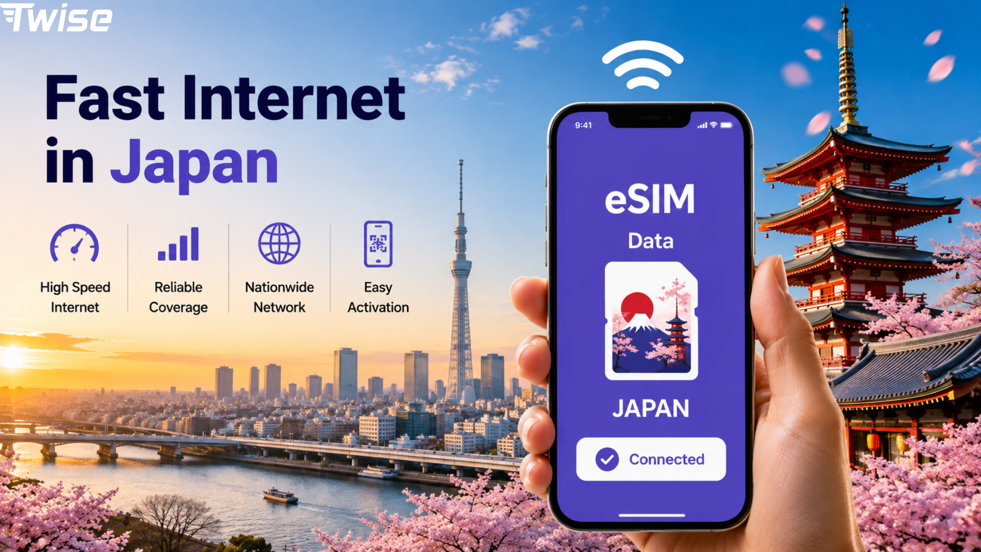 Japan eSIM hotspot