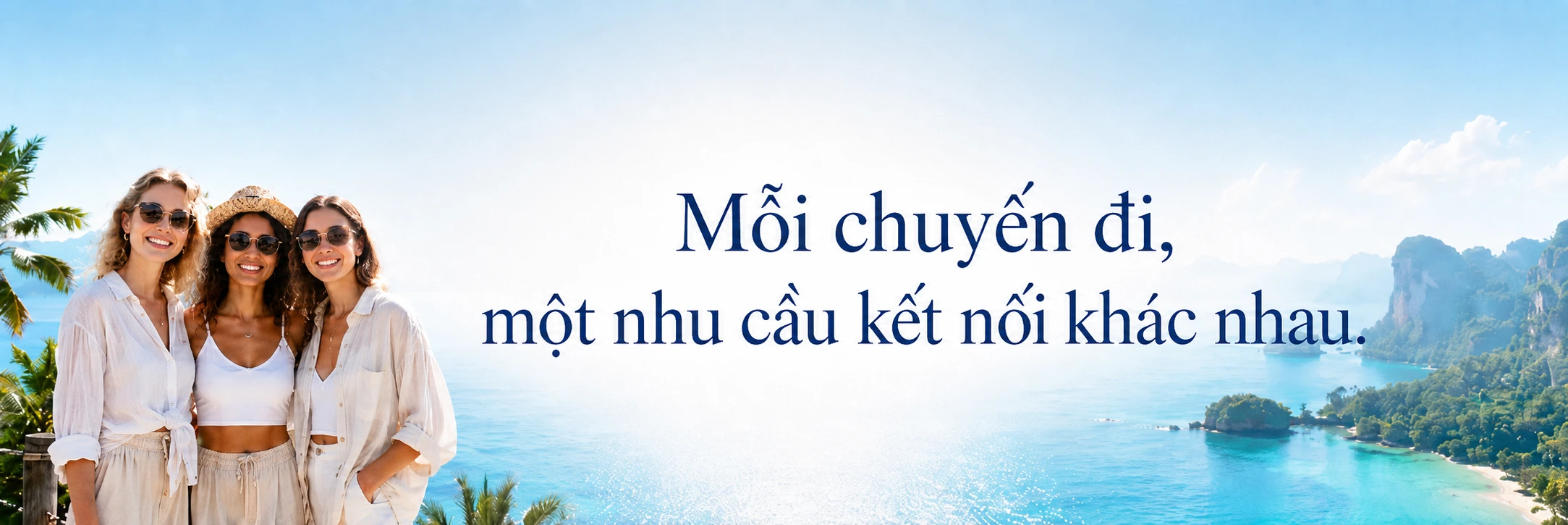 Moi chuyen di - mot nhu cau ket noi khac nhau
