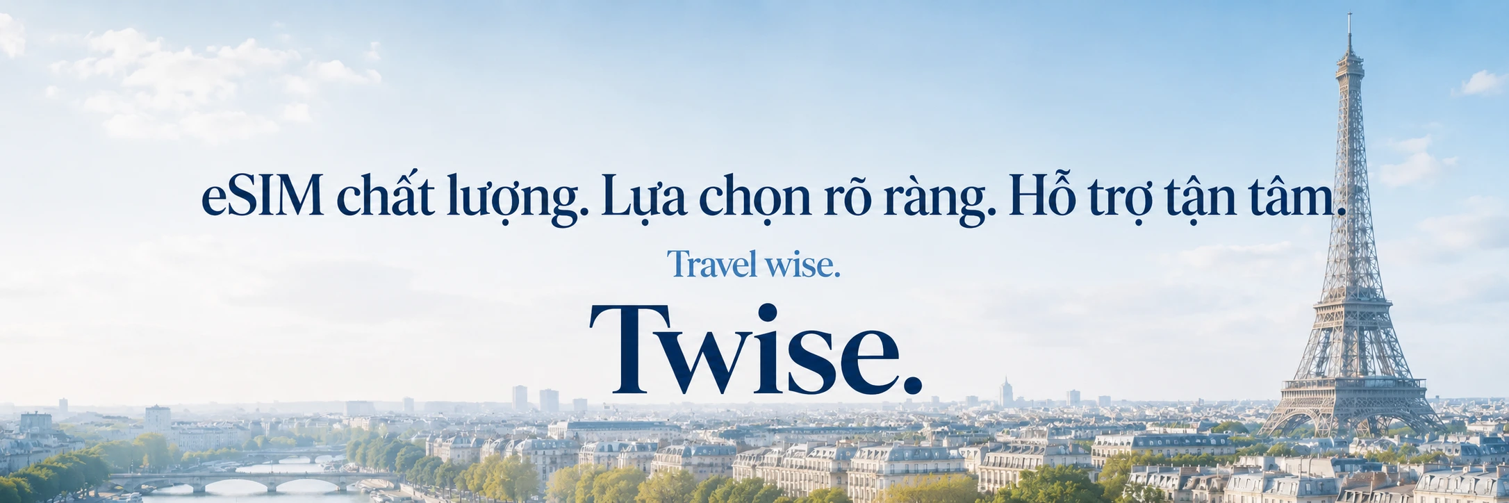eSIM Twise chat luong - lua chon ro rang - ho tro tan tam