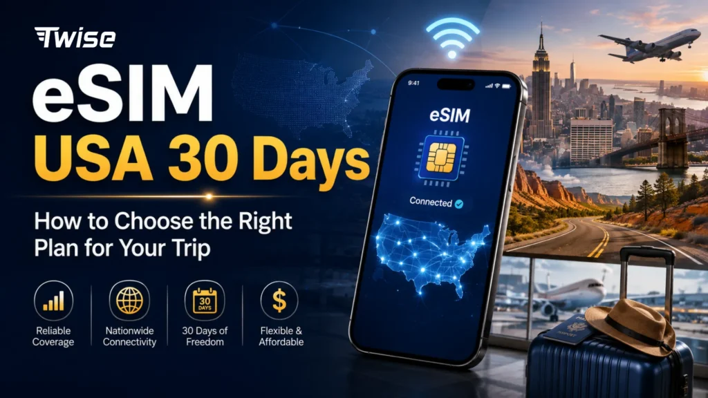 eSIM USA 30 Days