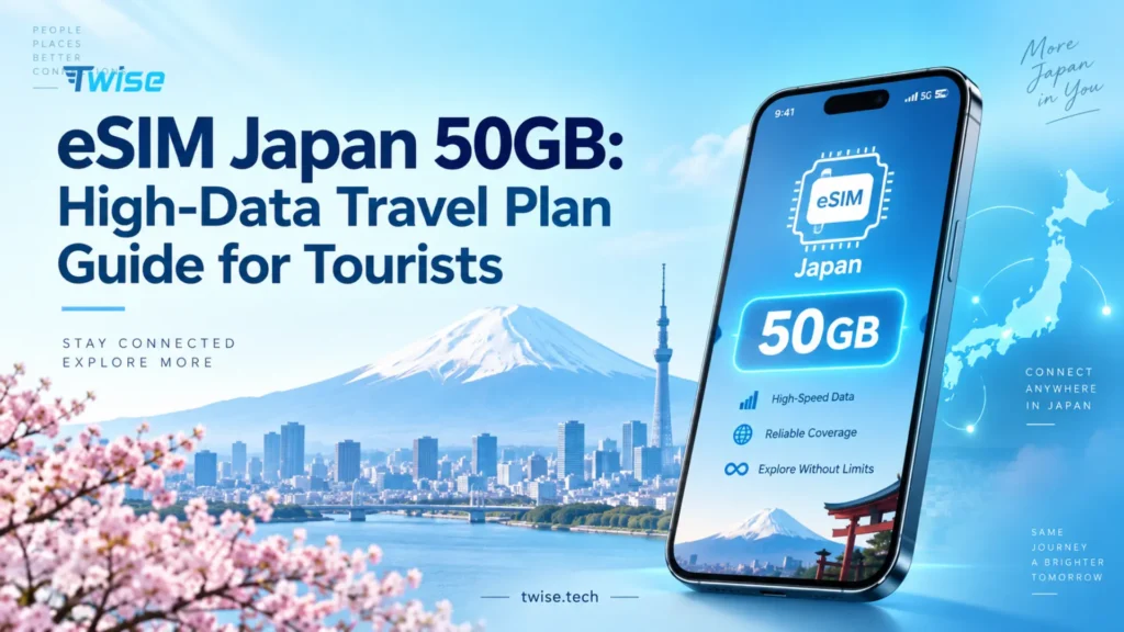 esim japan 50gb