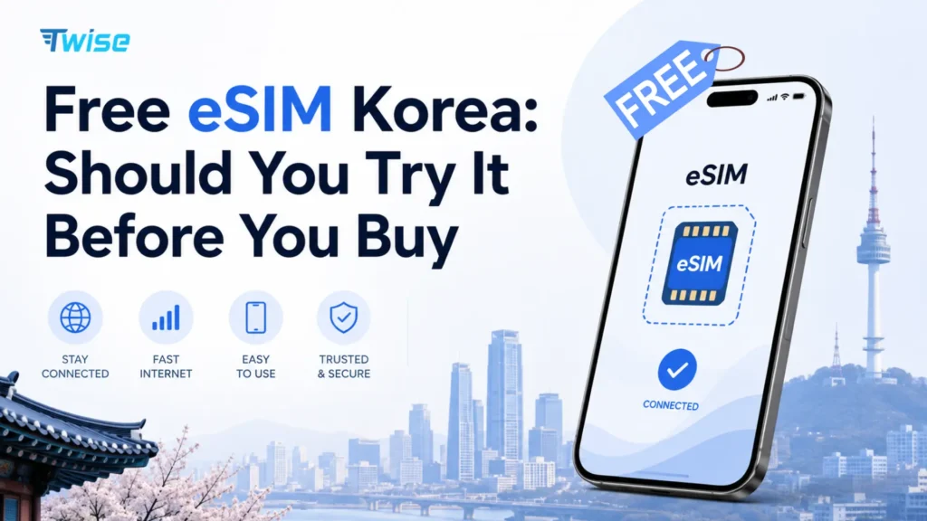 free esim korea