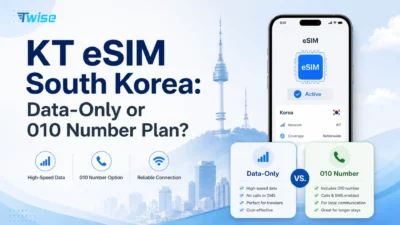 kt esim south korea