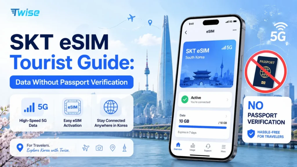 skt esim tourist