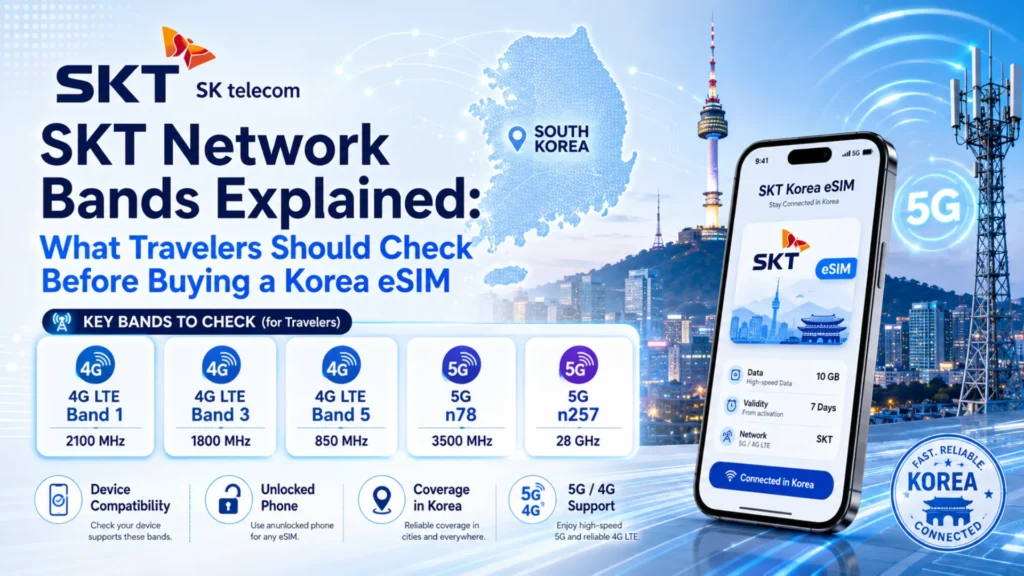 SKT Network Bands