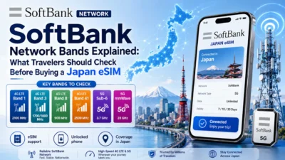 SoftBank Network Bands
