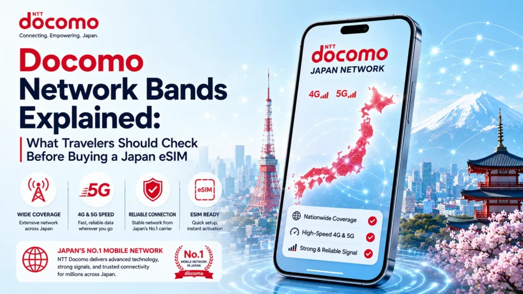 Docomo Network Bands