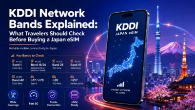 KDDI Network Bands