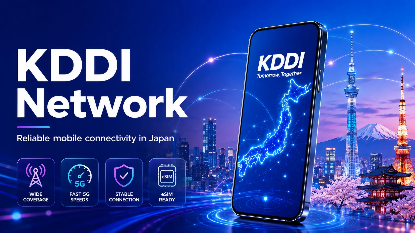 KDDI Network Bands