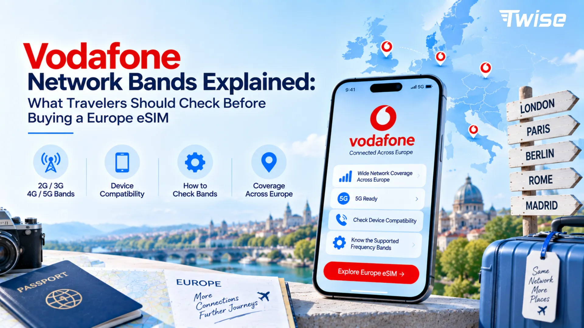 Vodafone Network Bands