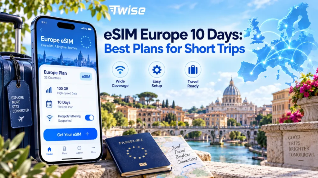 eSIM Europe 10 Days