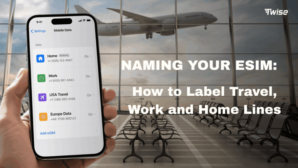 naming your eSIM