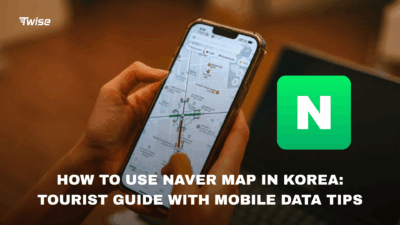 use naver map in korea
