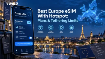 Best Europe eSIM With Hotspot