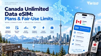 Canadian eSIM Unlimited Data