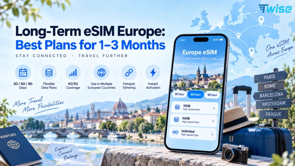long term esim europe